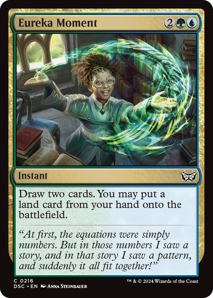 Image for Eureka Moment (216) [Commander: Duskmourn: House of Horror]