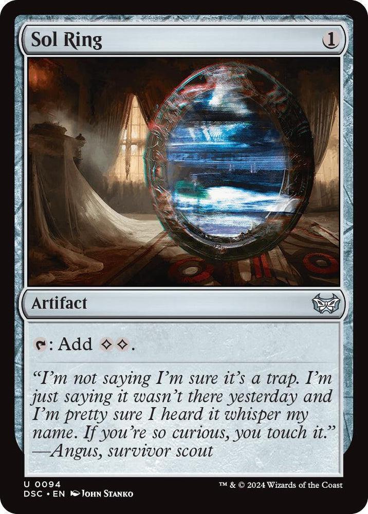 Image for Sol Ring (94) [Commander: Duskmourn: House of Horror]