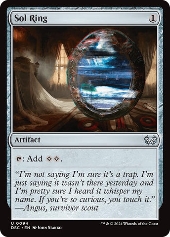 Image for Sol Ring (94) [Commander: Duskmourn: House of Horror]