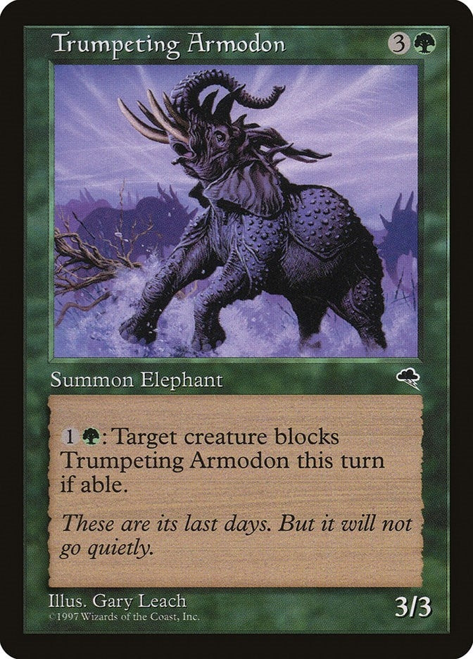 Image for Trumpeting Armodon (262) [Tempest]