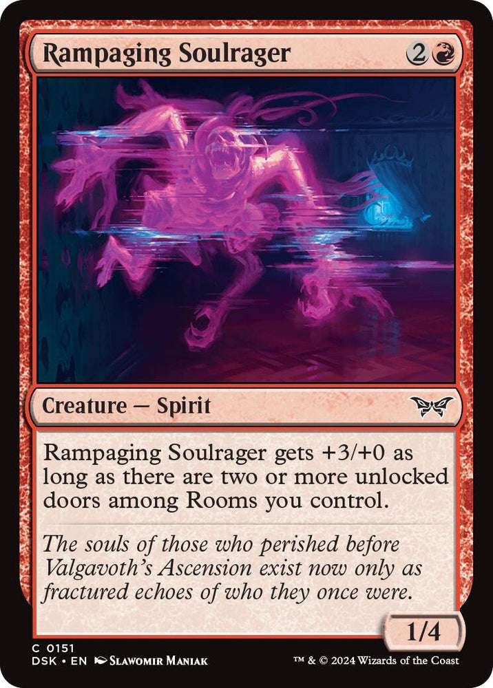 Image for Rampaging Soulrager (151) [Duskmourn: House of Horror]