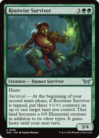 Image for Rootwise Survivor (196) [Duskmourn: House of Horror]