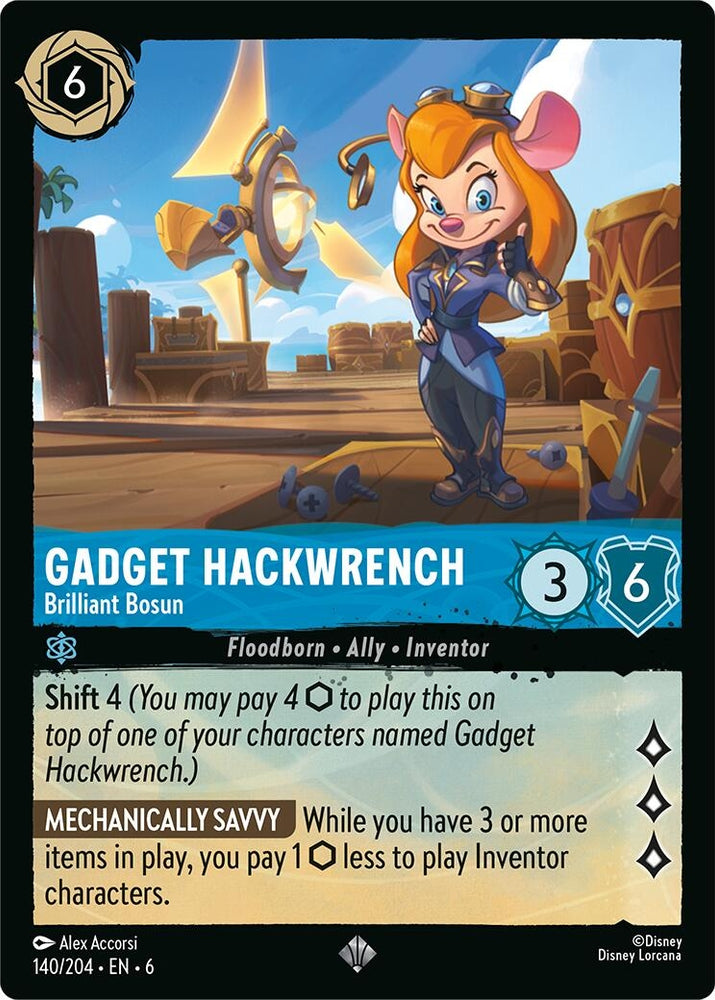 Image for Gadget Hackwrench - Brilliant Bosun (140/204) [Azurite Sea]
