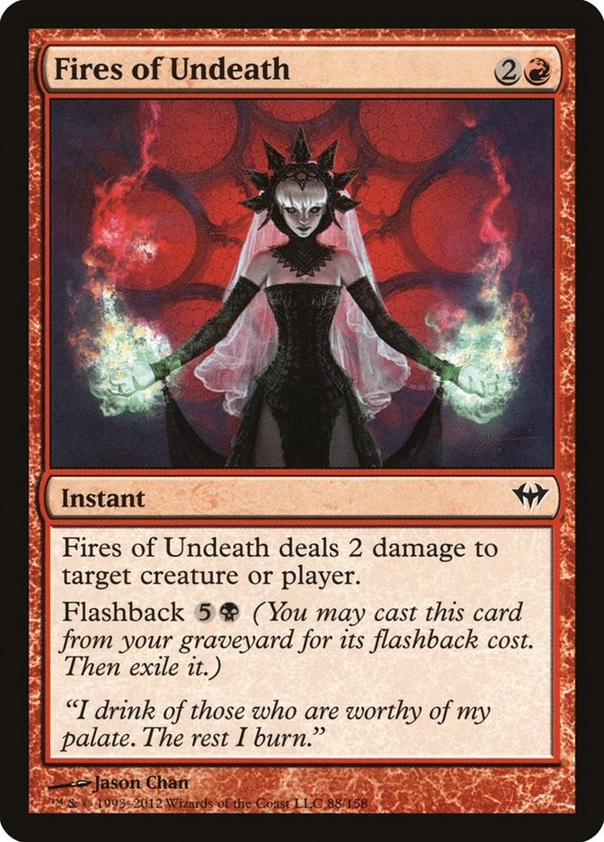 Image for Fires of Undeath (88) [Dark Ascension]