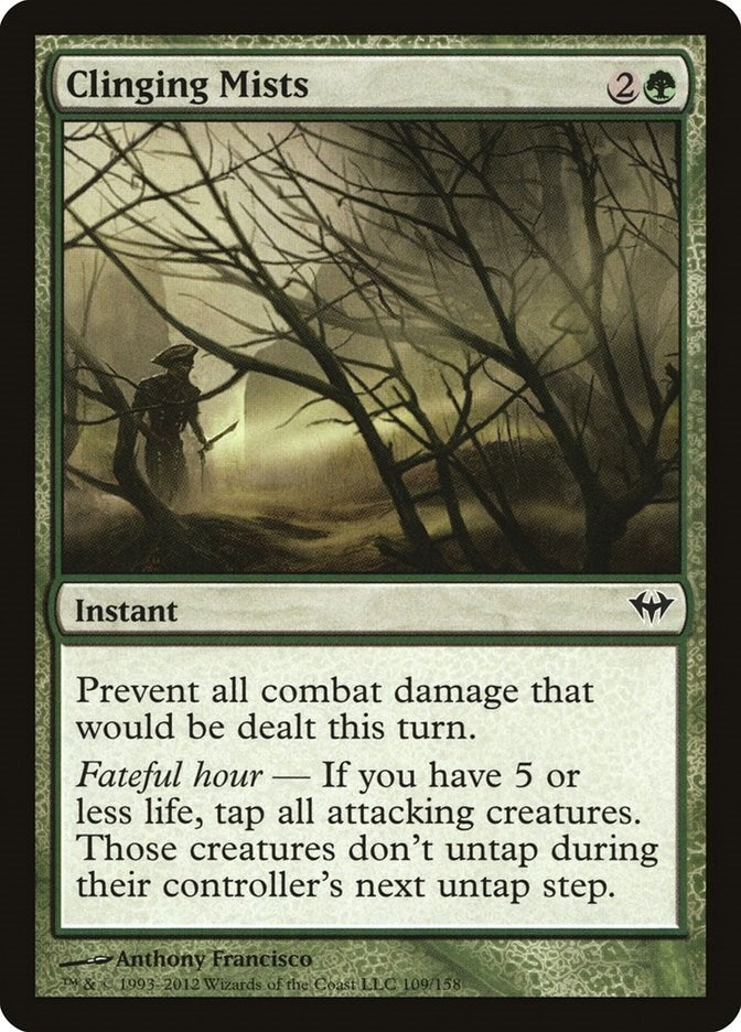 Image for Clinging Mists (109) [Dark Ascension]