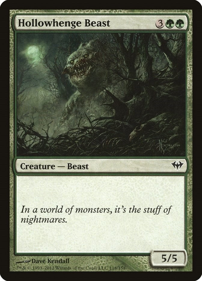 Image for Hollowhenge Beast (118) [Dark Ascension]