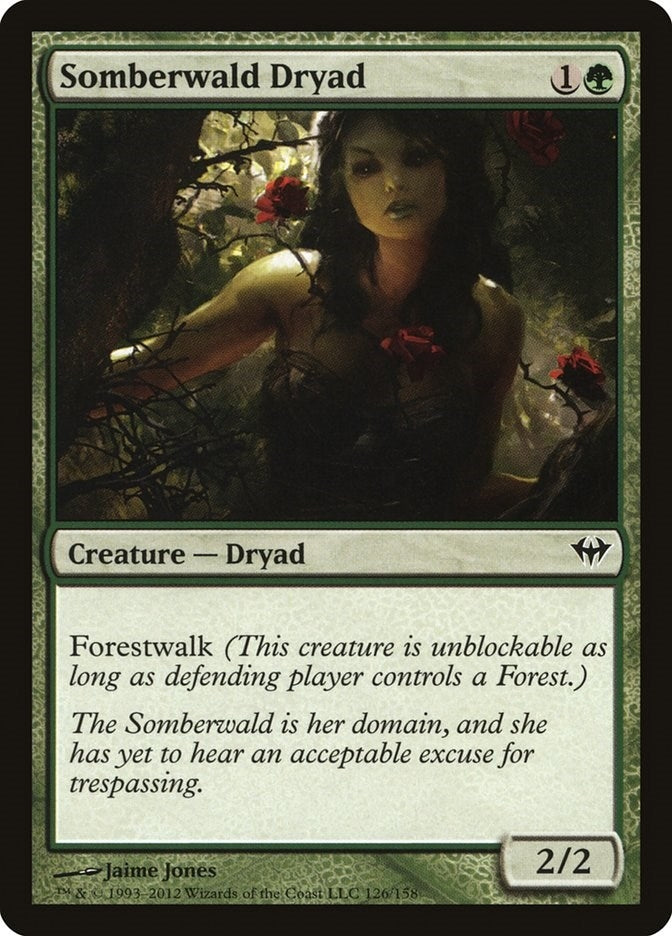 Image for Somberwald Dryad (126) [Dark Ascension]