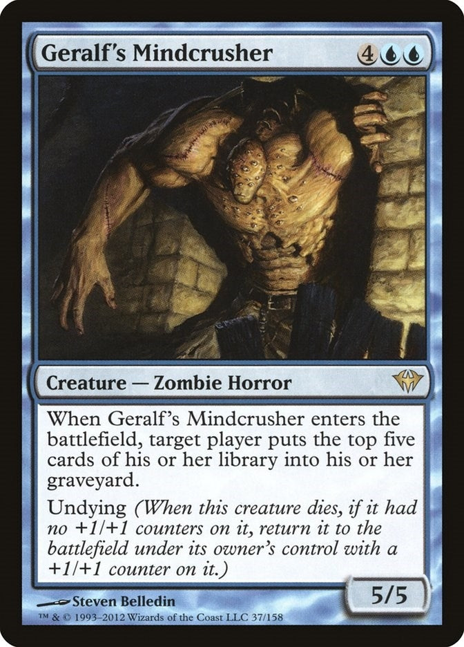 Image for Geralf's Mindcrusher (37) [Dark Ascension]