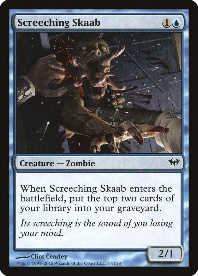 Image for Screeching Skaab (47) [Dark Ascension]