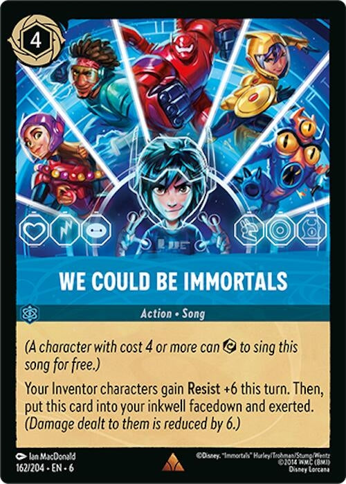 Image for We Could Be Immortals (162/204) - Disney Lorcana