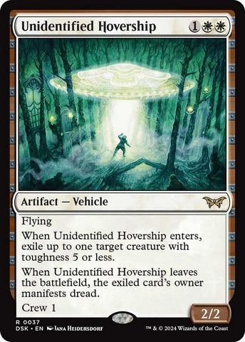 Image for Unidentified Hovership (37) [Duskmourn: House of Horror]