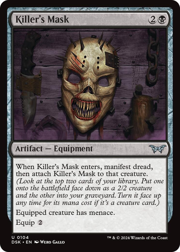 Image for Killer's Mask (104) [Duskmourn: House of Horror]