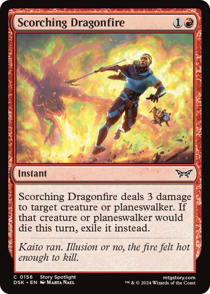 Image for Scorching Dragonfire (156) [Duskmourn: House of Horror]