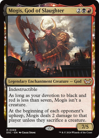 Image for Mogis, God of Slaughter (89) [Commander: Duskmourn: House of Horror]
