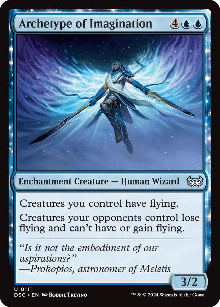 Image for Archetype of Imagination (111) [Commander: Duskmourn: House of Horror]