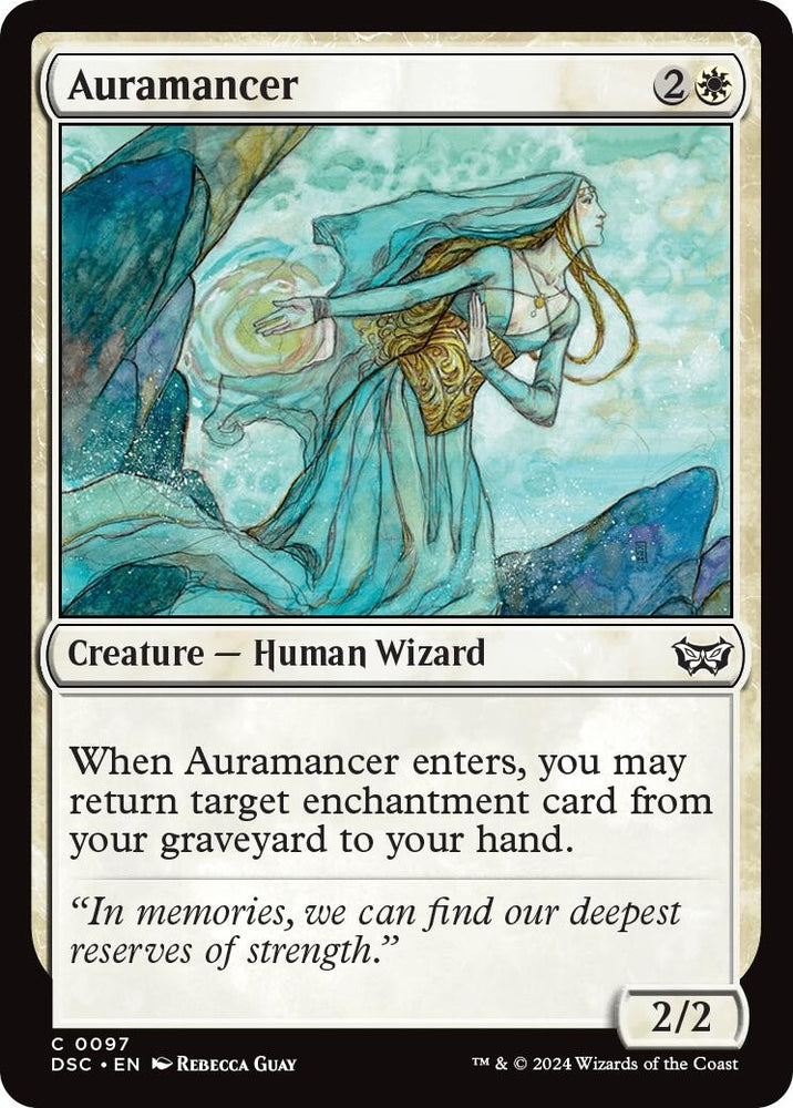 Image for Auramancer (97) [Commander: Duskmourn: House of Horror]