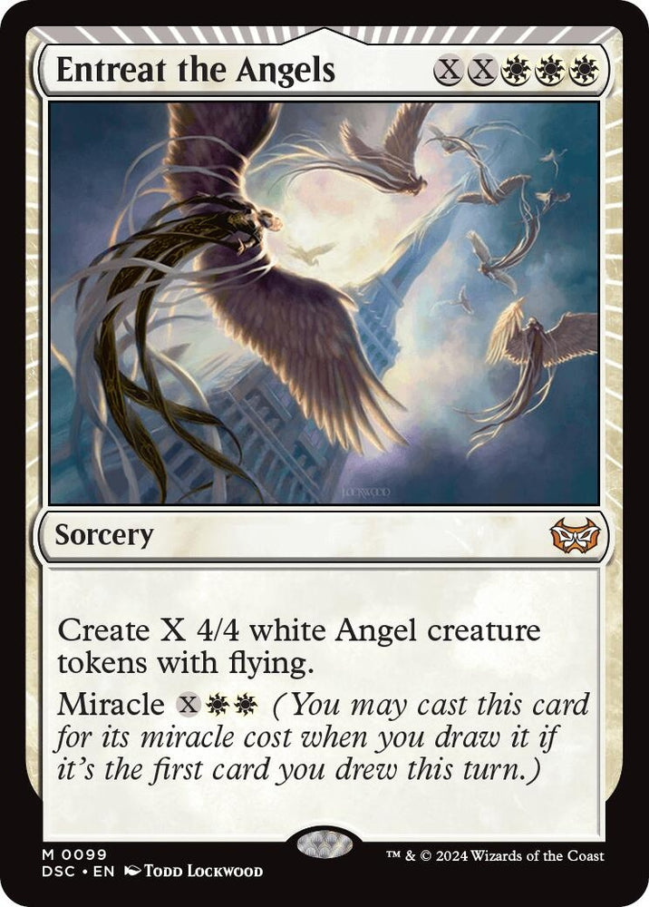 Image for Entreat the Angels (99) [Commander: Duskmourn: House of Horror]