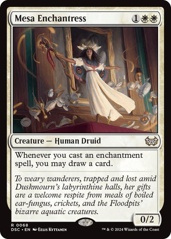 Image for Mesa Enchantress (68) [Commander: Duskmourn: House of Horror]
