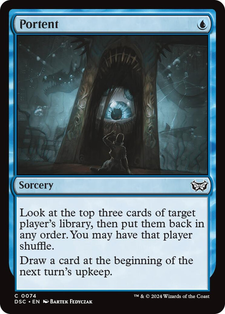 Image for Portent (74) [Commander: Duskmourn: House of Horror]