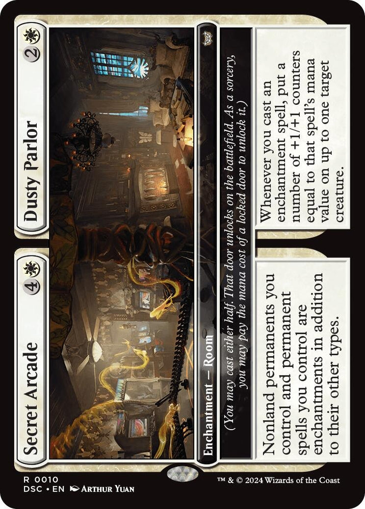 Image for Secret Arcade // Dusty Parlor (10) [Commander: Duskmourn: House of Horror]