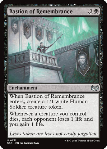 Image for Bastion of Remembrance (131) [Commander: Duskmourn: House of Horror]