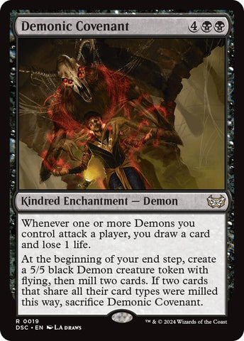 Image for Demonic Covenant (19) [Commander: Duskmourn: House of Horror]