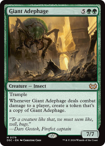 Image for Giant Adephage (179) [Commander: Duskmourn: House of Horror]