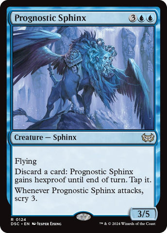 Image for Prognostic Sphinx (124) [Commander: Duskmourn: House of Horror]