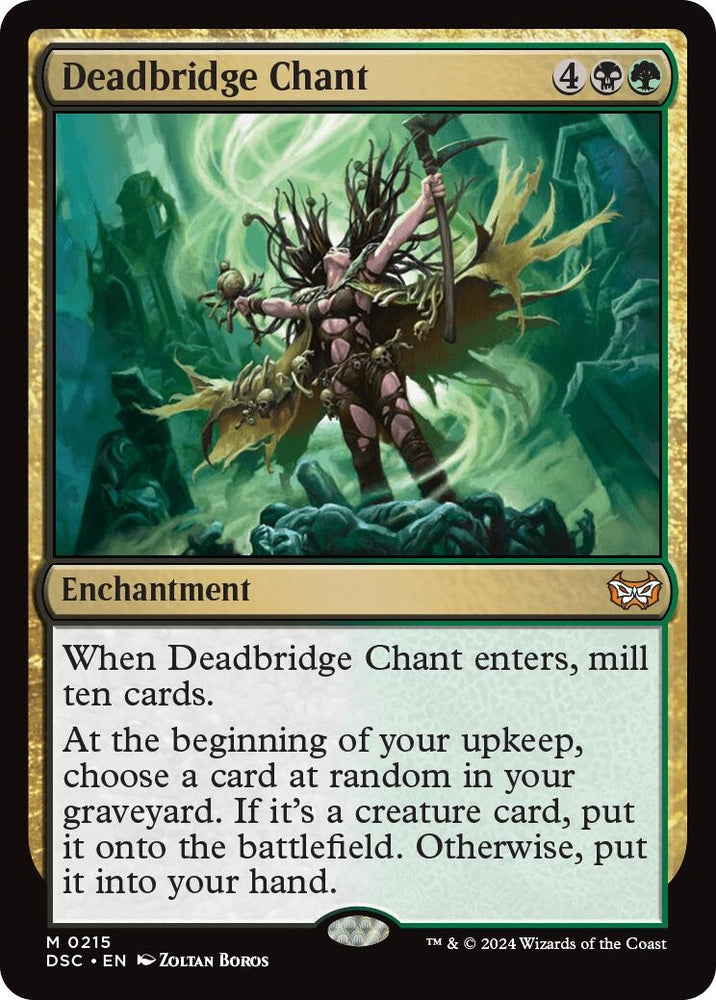 Image for Deadbridge Chant (215) [Commander: Duskmourn: House of Horror]