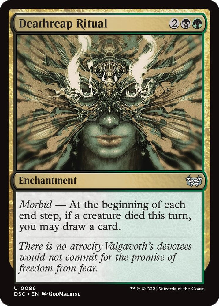 Image for Deathreap Ritual (86) [Commander: Duskmourn: House of Horror]