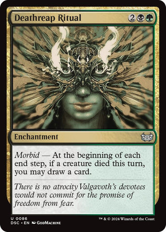 Image for Deathreap Ritual (86) [Commander: Duskmourn: House of Horror]