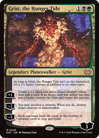 Image for Grist, the Hunger Tide (220) [Commander: Duskmourn: House of Horror]