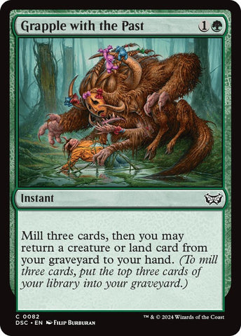 Image for Grapple with the Past (82) [Commander: Duskmourn: House of Horror]