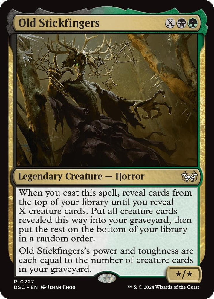 Image for Old Stickfingers (227) [Commander: Duskmourn: House of Horror]