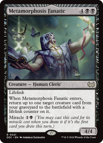 Image for Metamorphosis Fanatic (21) [Commander: Duskmourn: House of Horror]