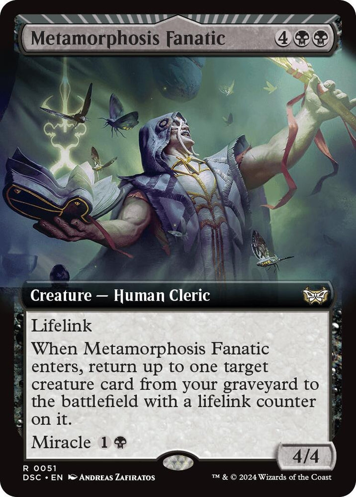 Image for Metamorphosis Fanatic (Extended Art) (51) [Commander: Duskmourn: House of Horror]