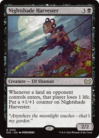 Image for Nightshade Harvester (150) [Commander: Duskmourn: House of Horror]