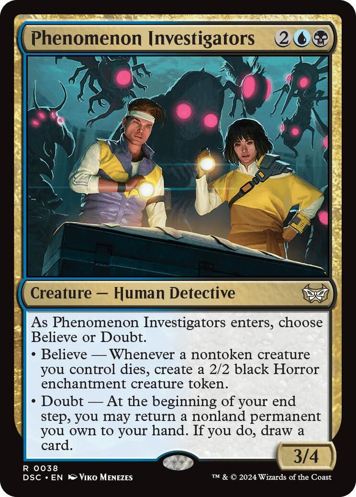 Image for Phenomenon Investigators (38) [Commander: Duskmourn: House of Horror]