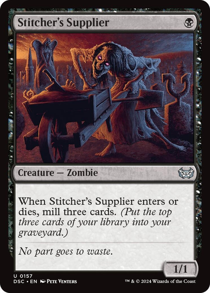 Image for Stitcher's Supplier (157) [Commander: Duskmourn: House of Horror]