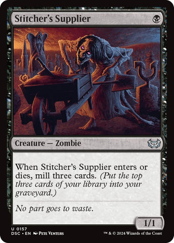 Image for Stitcher's Supplier (157) [Commander: Duskmourn: House of Horror]