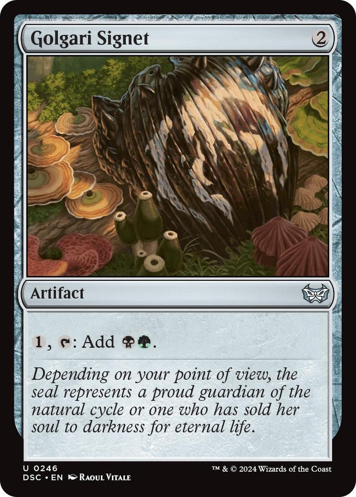 Image for Golgari Signet (246) [Commander: Duskmourn: House of Horror]