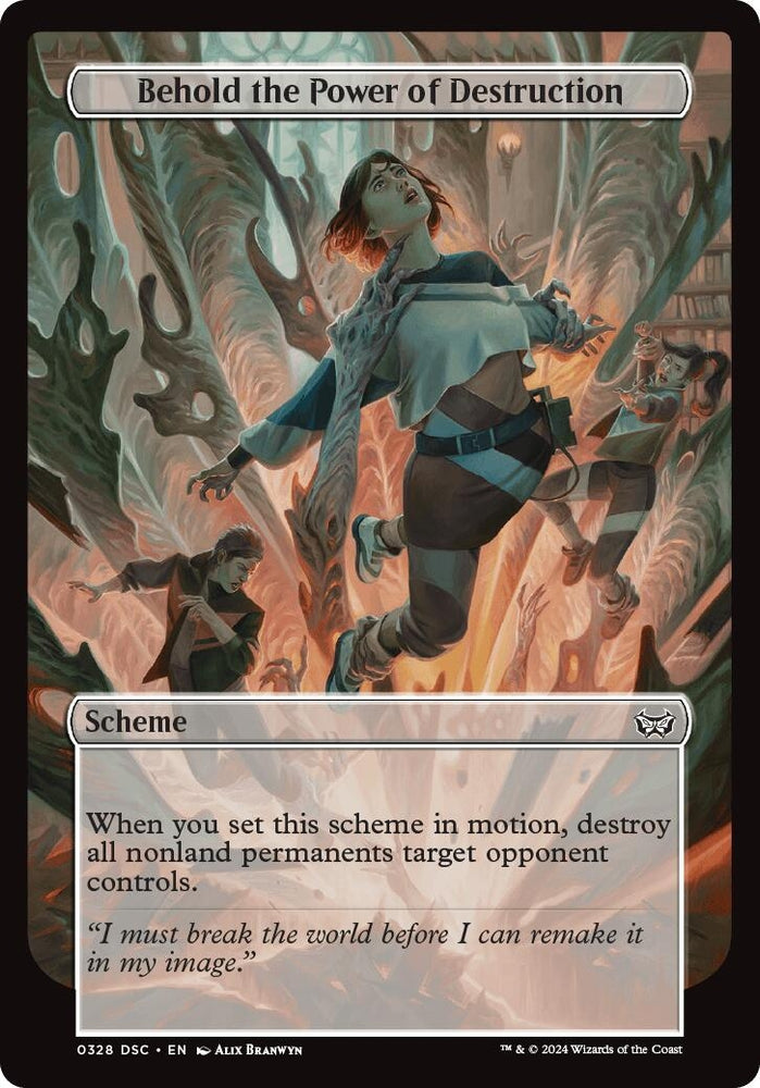 Image for Behold the Power of Destruction (Full Art) (328) [Archenemy: Duskmourn]