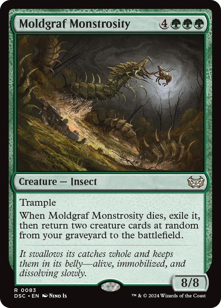 Image for Moldgraf Monstrosity (83) [Commander: Duskmourn: House of Horror]