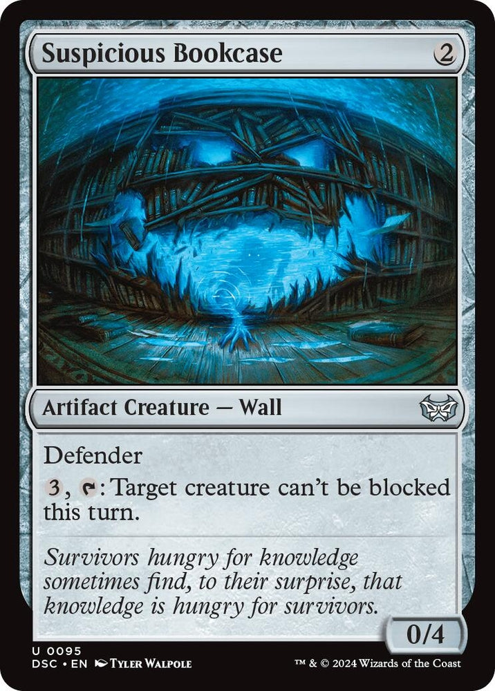 Image for Suspicious Bookcase (95) [Commander: Duskmourn: House of Horror]