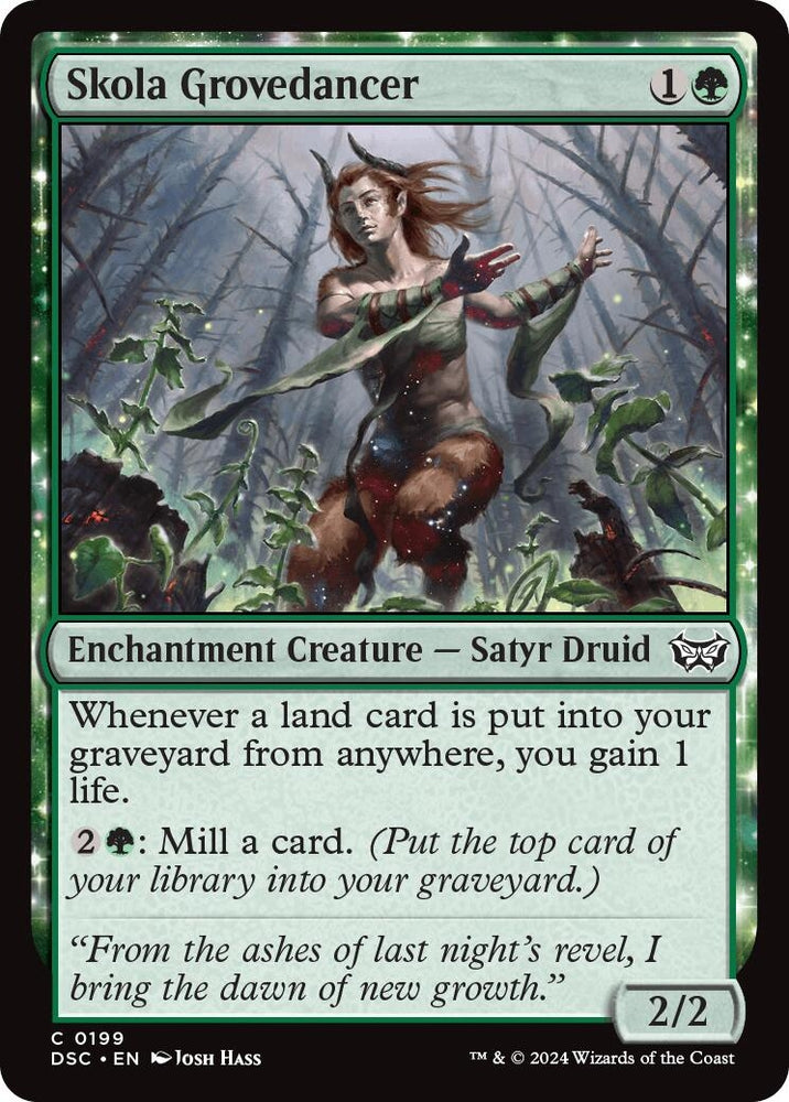 Image for Skola Grovedancer (199) [Commander: Duskmourn: House of Horror]