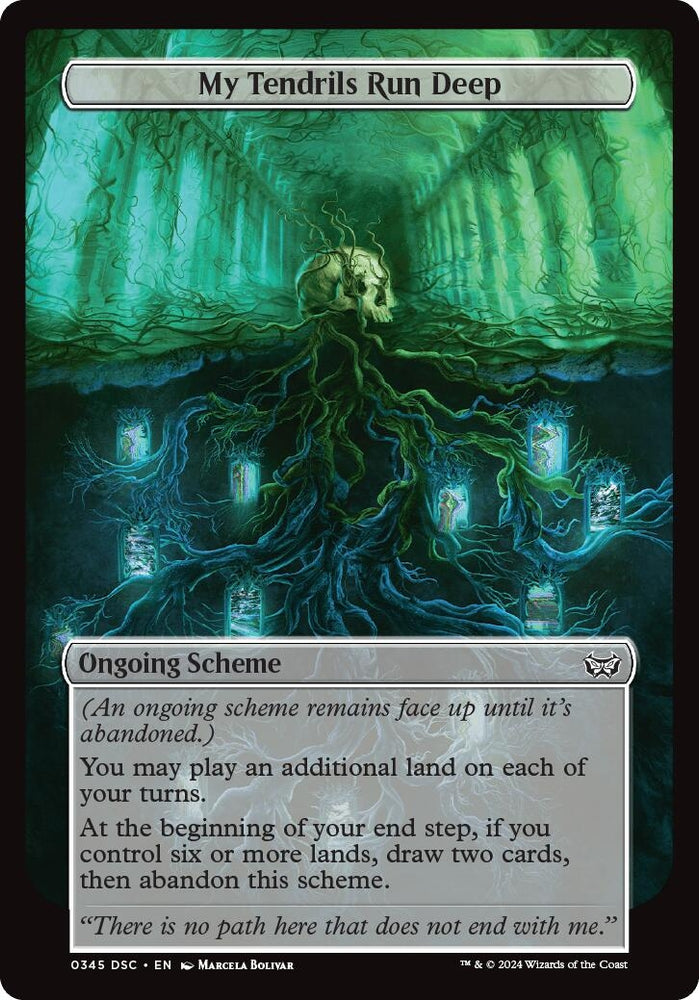 Image for My Tendrils Run Deep (Full Art) (345) [Archenemy: Duskmourn]