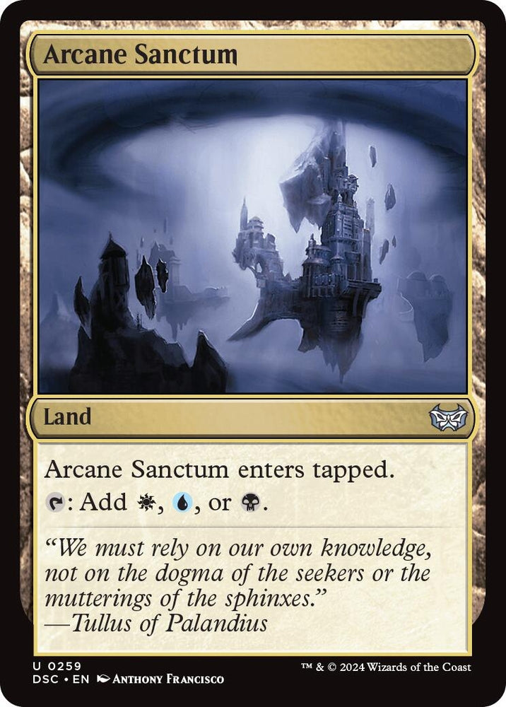 Image for Arcane Sanctum (259) [Commander: Duskmourn: House of Horror]