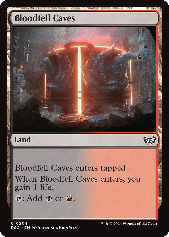 Image for Bloodfell Caves (264) [Commander: Duskmourn: House of Horror]