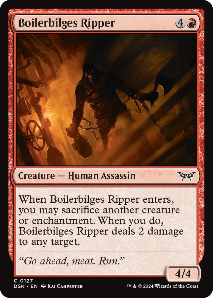 Image for Boilerbilges Ripper (127) [Duskmourn: House of Horror]