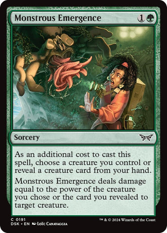 Image for Monstrous Emergence (191) [Duskmourn: House of Horror]